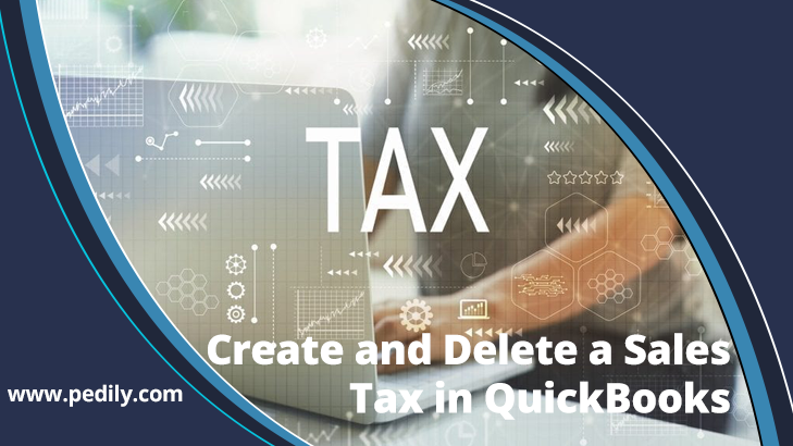 Create and Delete a Sales Tax in QuickBooks
