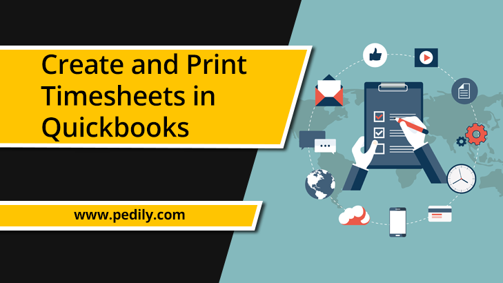 Create and Print Timesheets in Quickbooks