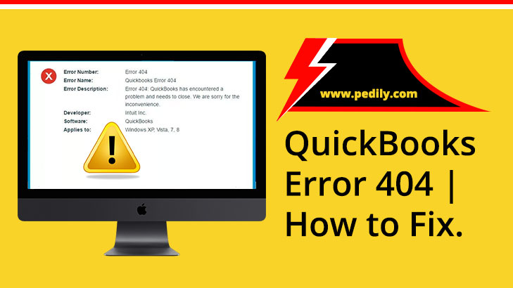 QuickBooks Error 404 | How to Fix.